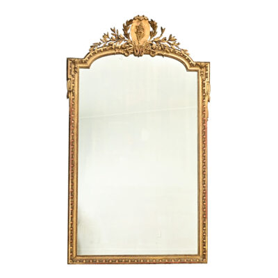 French 18th Century Louis XVI Gold Gilt Mirror