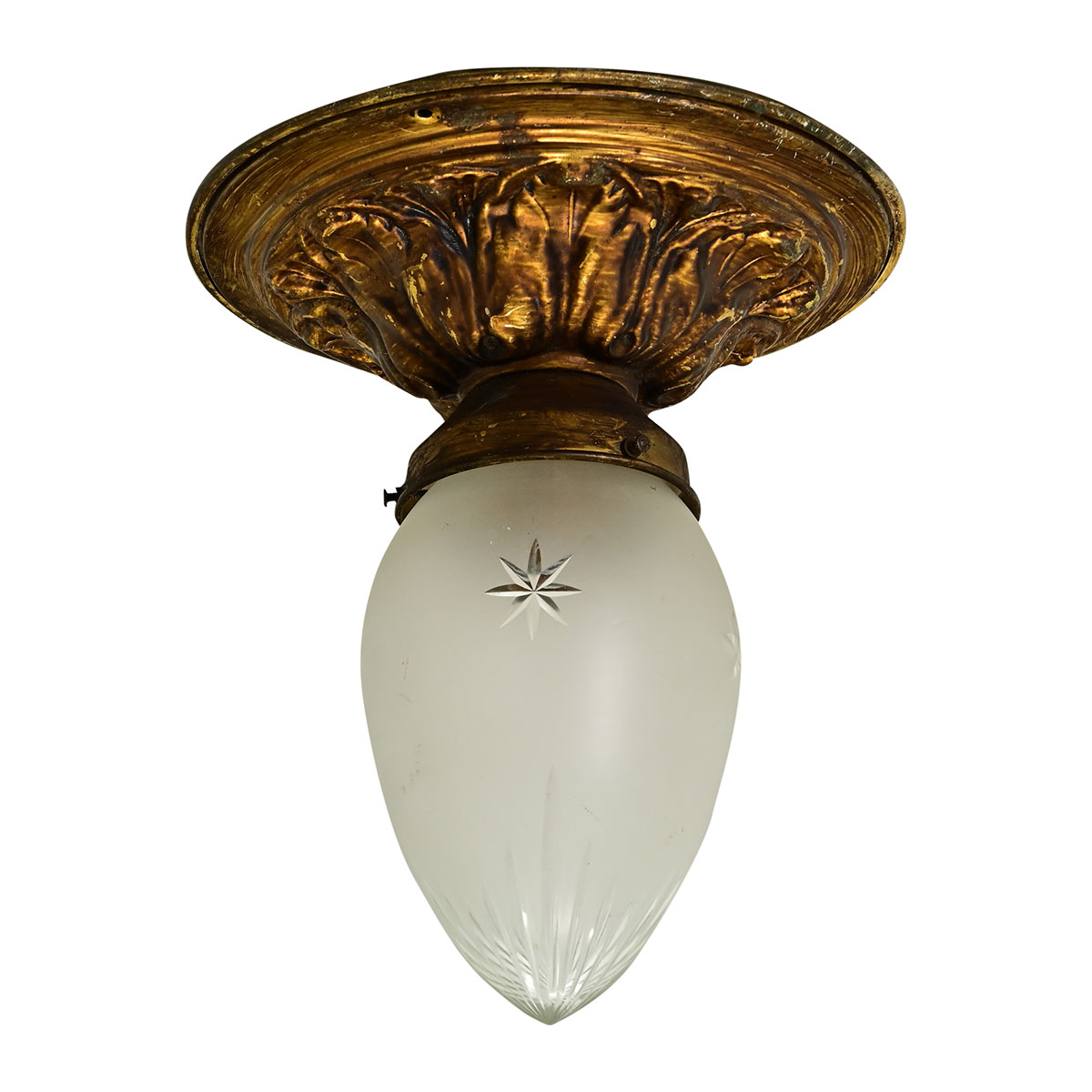 13 Inch Designer Series Flush Mount, Bowl Light, Clear Seeded Glass, B –  Prominence Home, image size:1200x1200