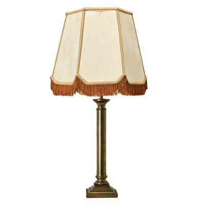 French Vintage Brass Table Lamp