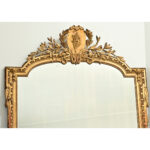 French 18th Century Louis XVI Gold Gilt Mirror