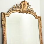 French 18th Century Louis XVI Gold Gilt Mirror