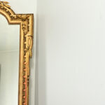 French 18th Century Louis XVI Gold Gilt Mirror