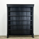 French Empire Style Ebonized Bookcase