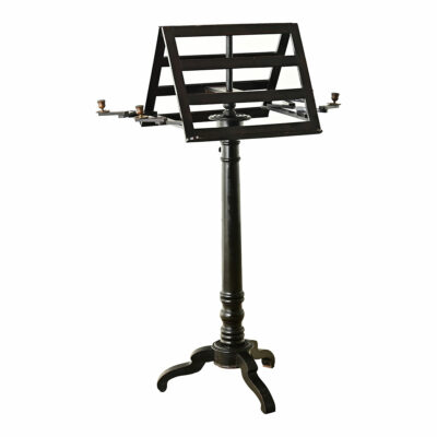 French 19th Century Ebonized Duet Stand