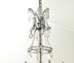 French 19th Century Brass & Crystal Chandelier