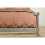 French Carved Louis XVI Style Queen Bed Frame