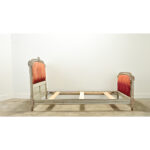 French Carved Louis XVI Style Queen Bed Frame