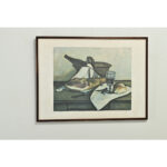 French Vintage Still Life Drawing, Limited Edition Copy