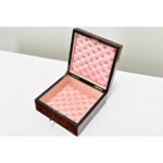 English 19th Century Square Jewelry Box