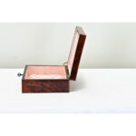 English 19th Century Square Jewelry Box