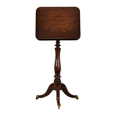 English Mahogany Adjustable Book Stand