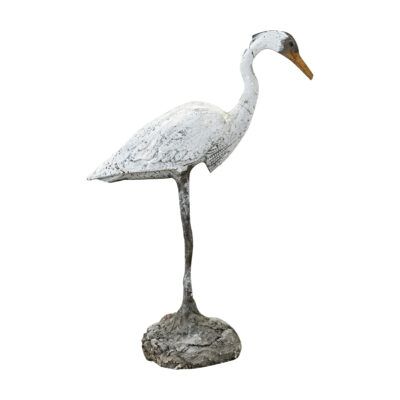 English 20th Century Egret Statue
