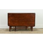 English Oak Gateleg Drop Leaf Table