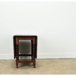 English Oak Gateleg Drop Leaf Table