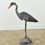 English 20th Century Egret Statue