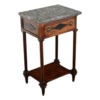 French 19th Century Empire Bedside Table