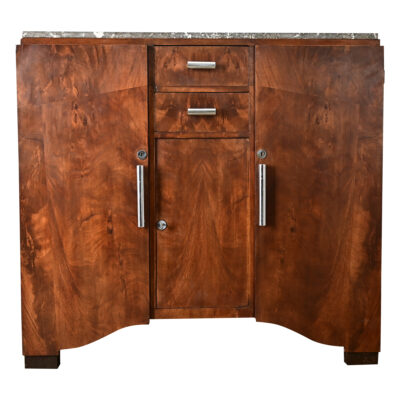 French Art Deco Mahogany Buffet