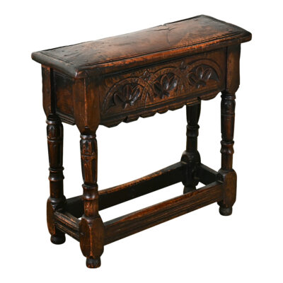 English 17th Century Jacobean Style Stool