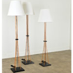French Mid-Century Modern Floor Lamp