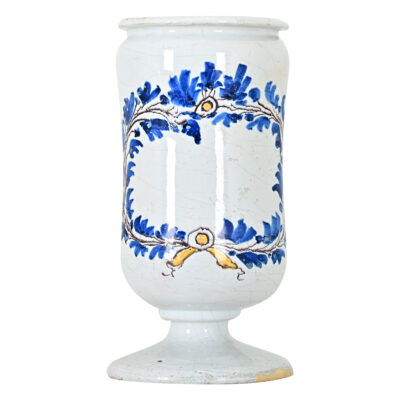 Italian Blue and White Pharmacy Jar