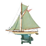 English Early 20th C. Pond Yacht