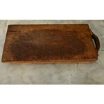 French 19th Century Oak Chopping Block