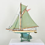 English Early 20th C. Pond Yacht