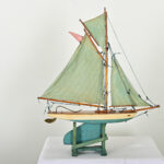 English Early 20th C. Pond Yacht