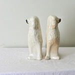 English 19th Century Pair of Staffordshire Spaniels