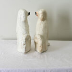 English 19th Century Pair of Staffordshire Spaniels