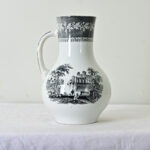 Large Vintage Transferware Pitcher