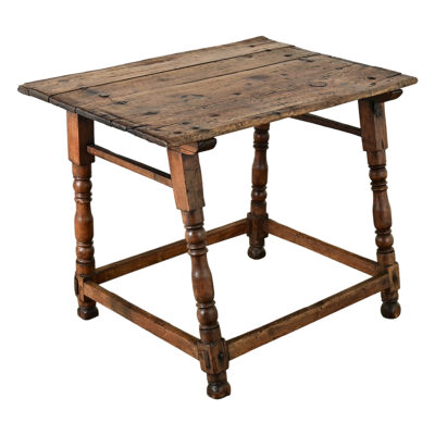 French 19th Century Oak Harvest Table