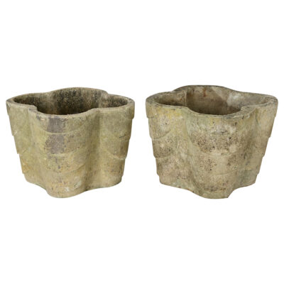 English Pair of Art Deco Planters