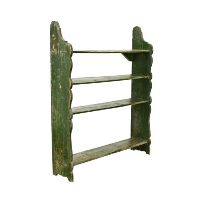 English 19th Century Waterfall Bookcase