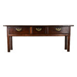 English 19th Century Chestnut Server