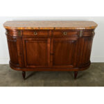 French 19th Century Louis XVI-style Demilune Enfilade