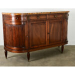 French 19th Century Louis XVI-style Demilune Enfilade