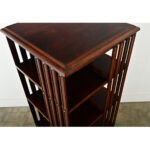 Vintage French 20th Century Revolving Bookcase