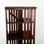 Vintage French 20th Century Revolving Bookcase