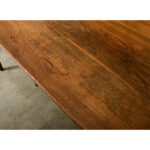 French 19th Century Oak Farm Table