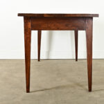French 19th Century Oak Farm Table