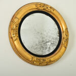 English 19th Century Convex Mirror