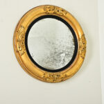 English 19th Century Convex Mirror