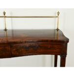 English 19th Century Solid Mahogany Server