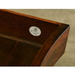 English 19th Century Solid Mahogany Server