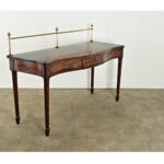 English 19th Century Solid Mahogany Server