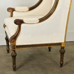 French 18th Century Louis XVI Carved Bergère