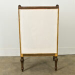 French 18th Century Louis XVI Carved Bergère