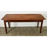 French 19th Century Solid Walnut Dining Table