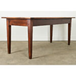 French 19th Century Solid Walnut Dining Table